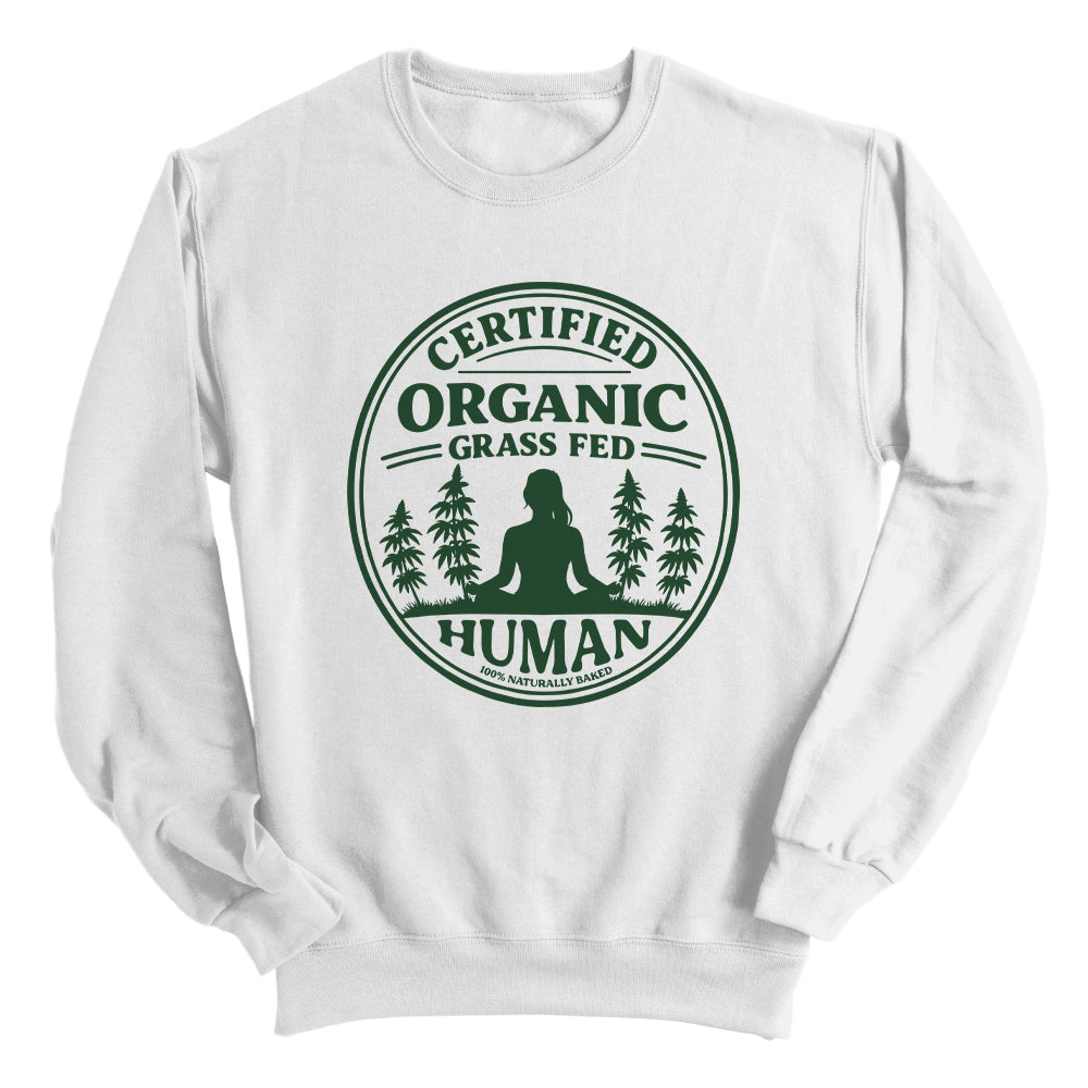 Certified Organic GrassFed Human Long Hair Dark Green