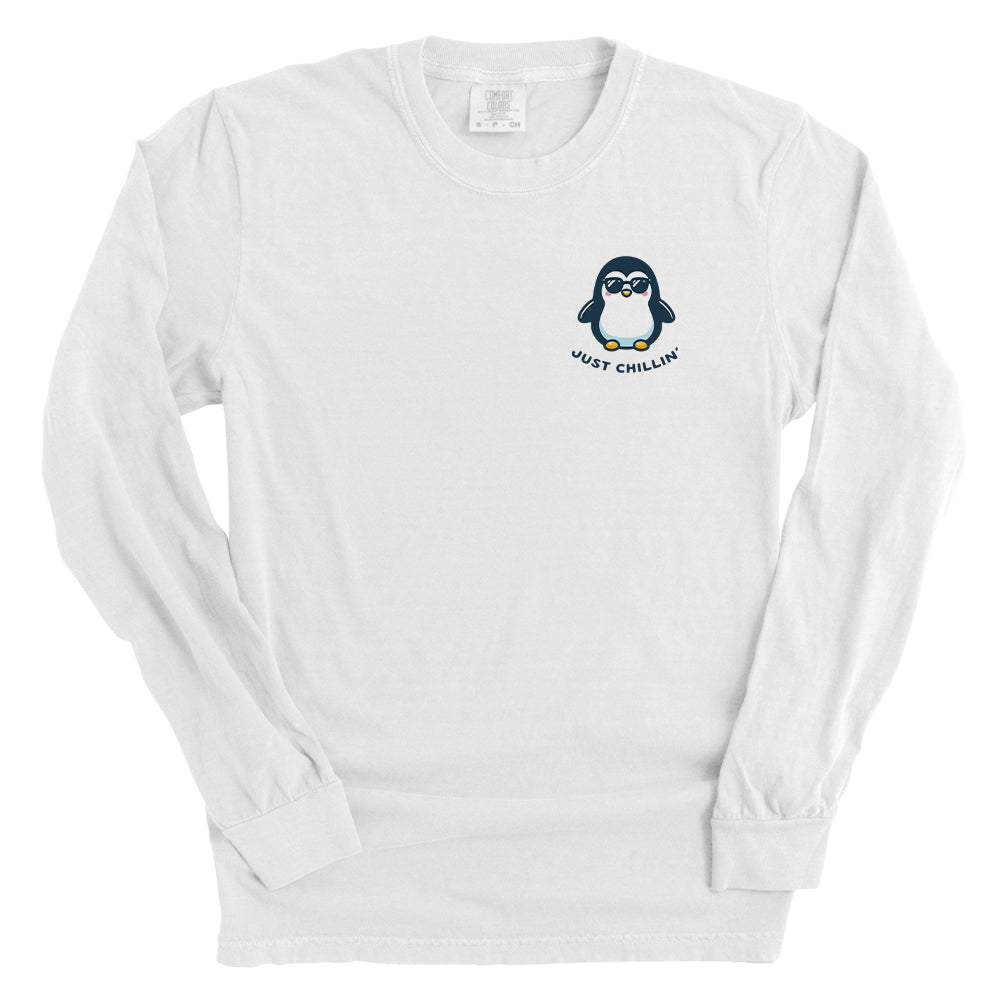 Just Chillin' Penguin (Left Chest)
