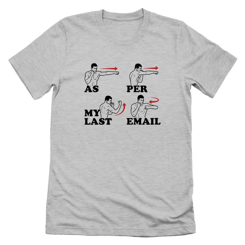 As Per My Last Email