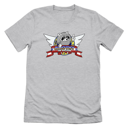 Jimothy the Raccoon Wings Logo