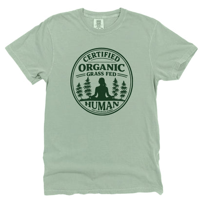 Certified Organic GrassFed Human Long Hair Dark Green