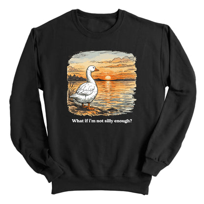 What If I'm Not Silly Enough Sunset (Front Print)
