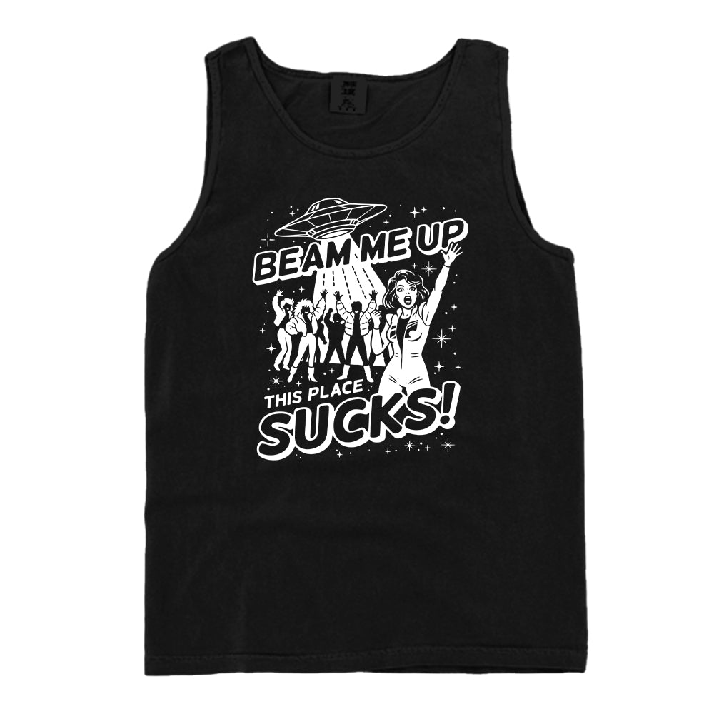 Beam me up this place sucks