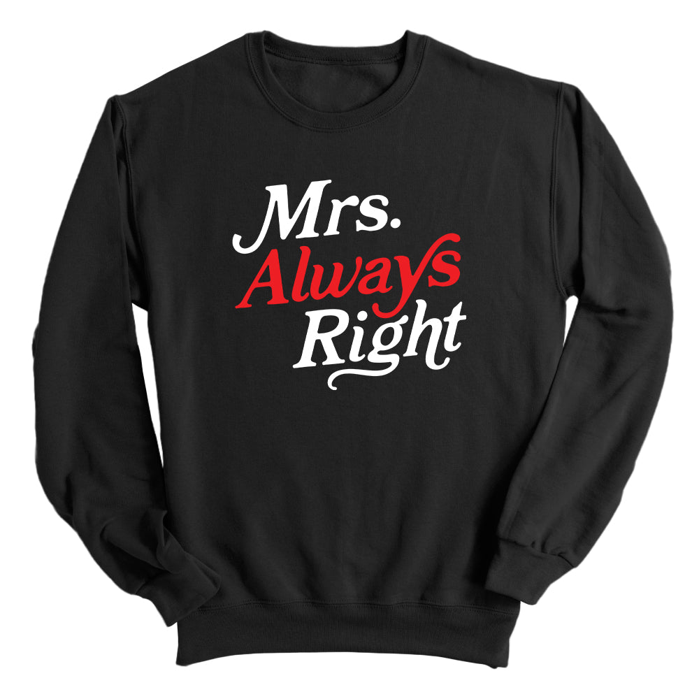 Mrs. Always Right