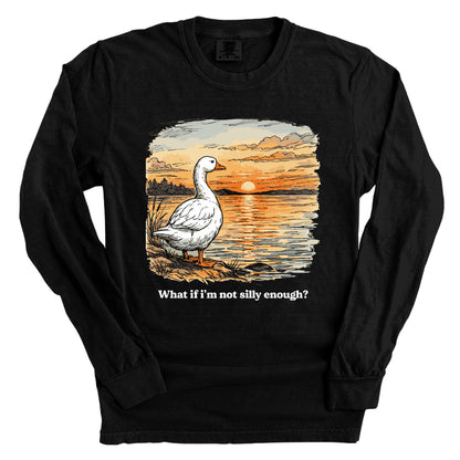 What If I'm Not Silly Enough Sunset (Front Print)