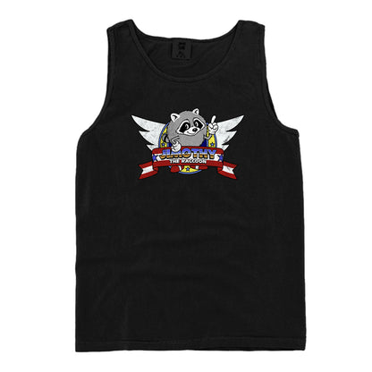 Jimothy the Raccoon Wings Logo