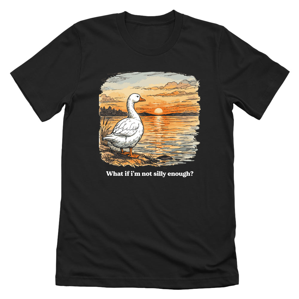 What If I'm Not Silly Enough Sunset (Front Print)