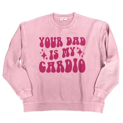 Your Dad Is My Cardio (Front Print)