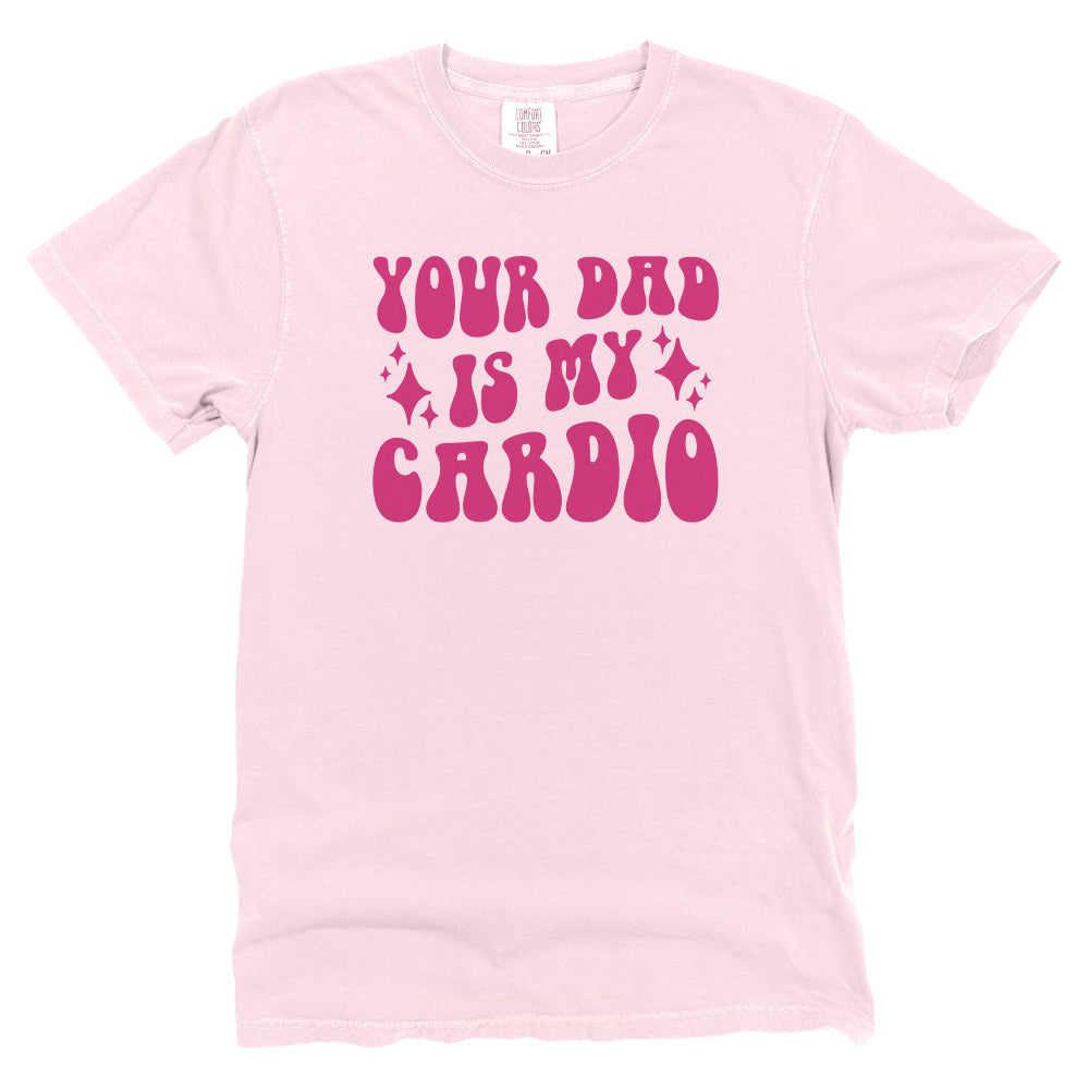 Your Dad Is My Cardio (Front Print)