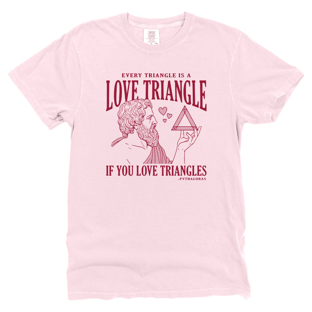 Every Triangle is a Love Triangle if you Love Triangles
