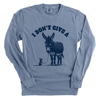 I Don't Give A Rat's Ass (Front Print)