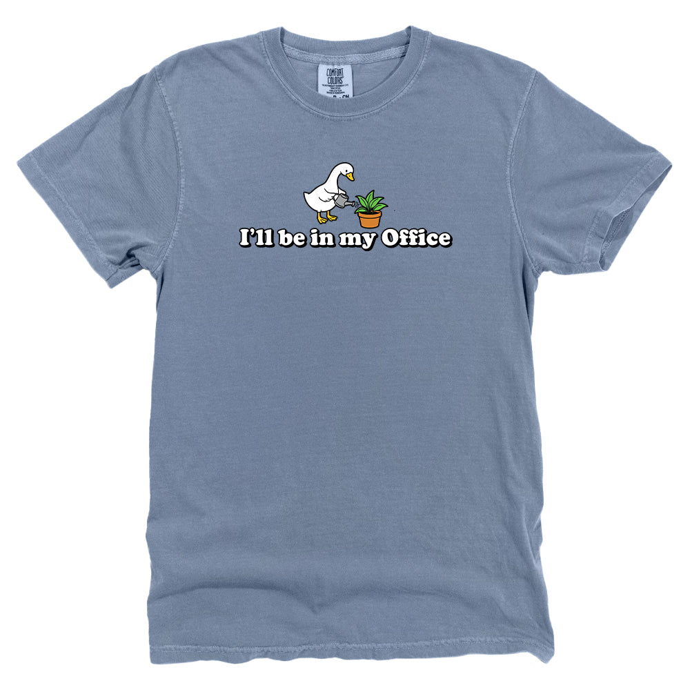 I'll be in my Office Duck (Front Print)