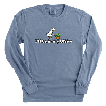 I'll be in my Office Duck (Front Print)