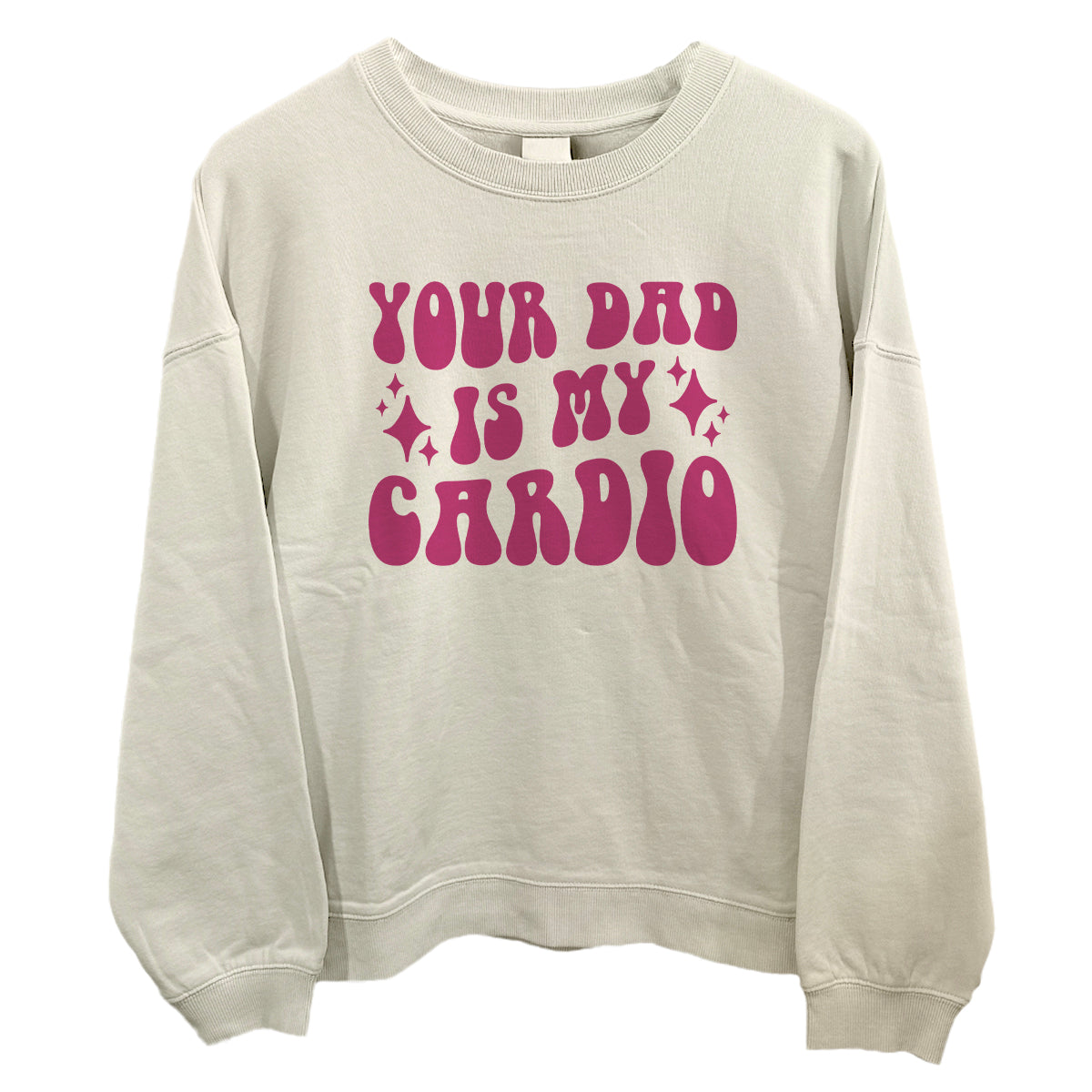 Your Dad Is My Cardio (Front Print)