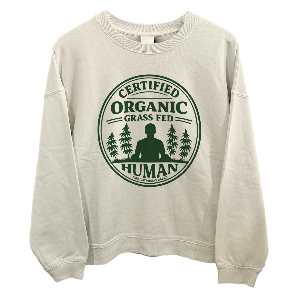 Certified Organic GrassFed Human Short Hair Dark Green