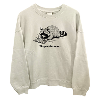 The Plot Thickens Raccoon (Front Print)