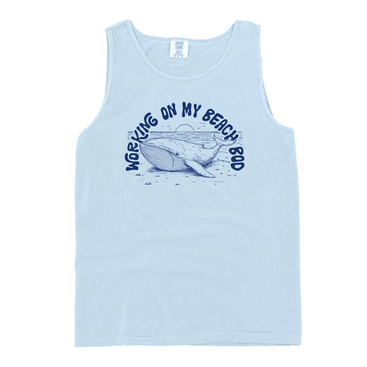 Working On My Beach Bod Whale