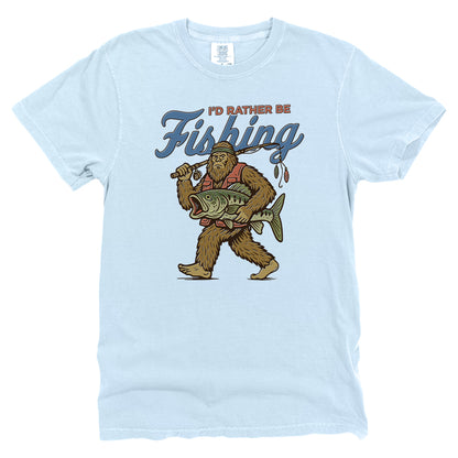 I'd Rather Be Fishing Bigfoot