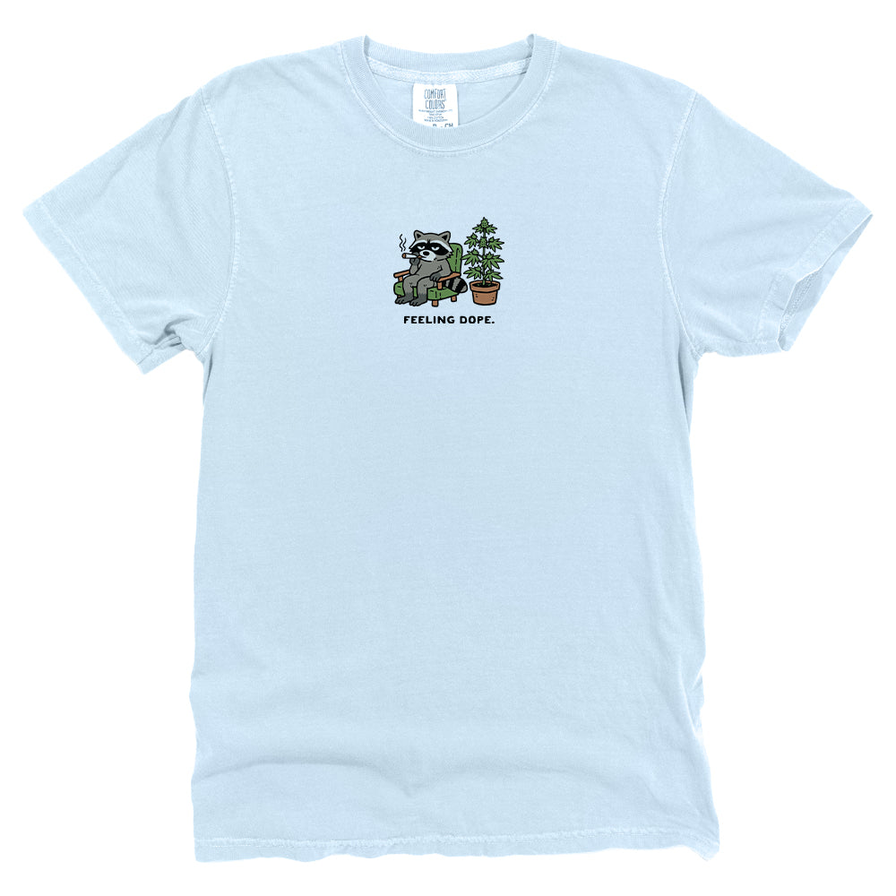 Feeling Dope Raccoon (Front Print)