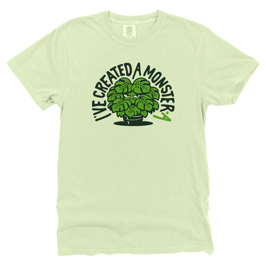 I've Created a Monster-a Green (Front Print)