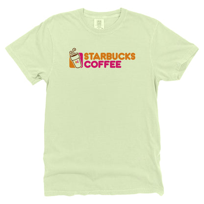Starbucks Coffee Parody Logo