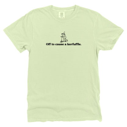 Off To Cause A Kerfuffle (Front Print)