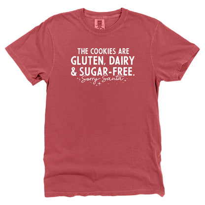 The Cookies are Gluten Dairy and Sugar Free Sorry Santa
