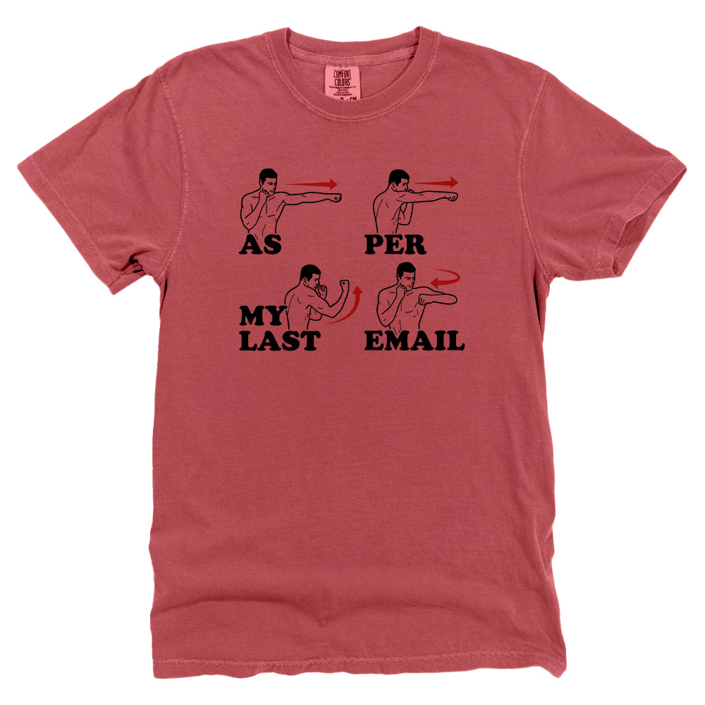As Per My Last Email
