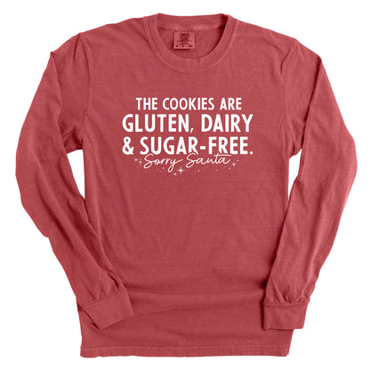The Cookies are Gluten Dairy and Sugar Free Sorry Santa