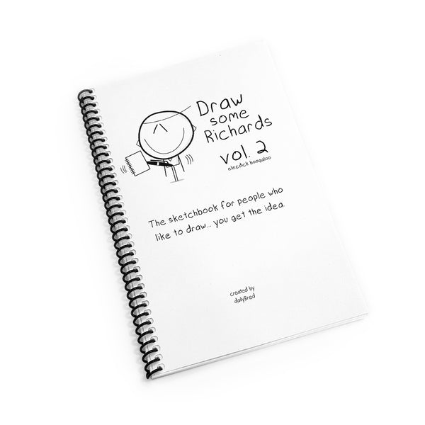 Draw Some Richards Vol. 2 Sketchbook
