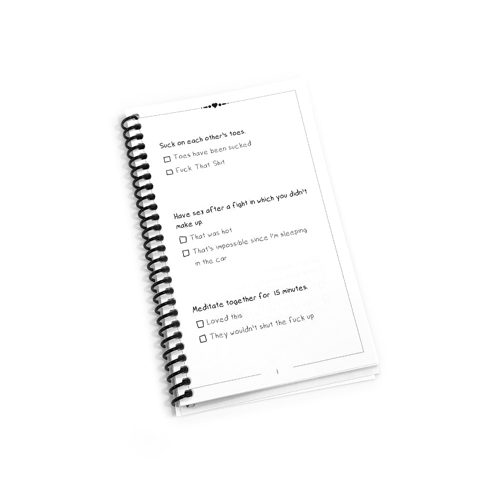 The Couples Checklist