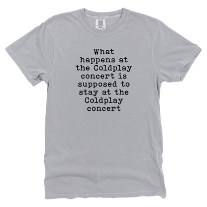 What Happens At The Coldplay Concert