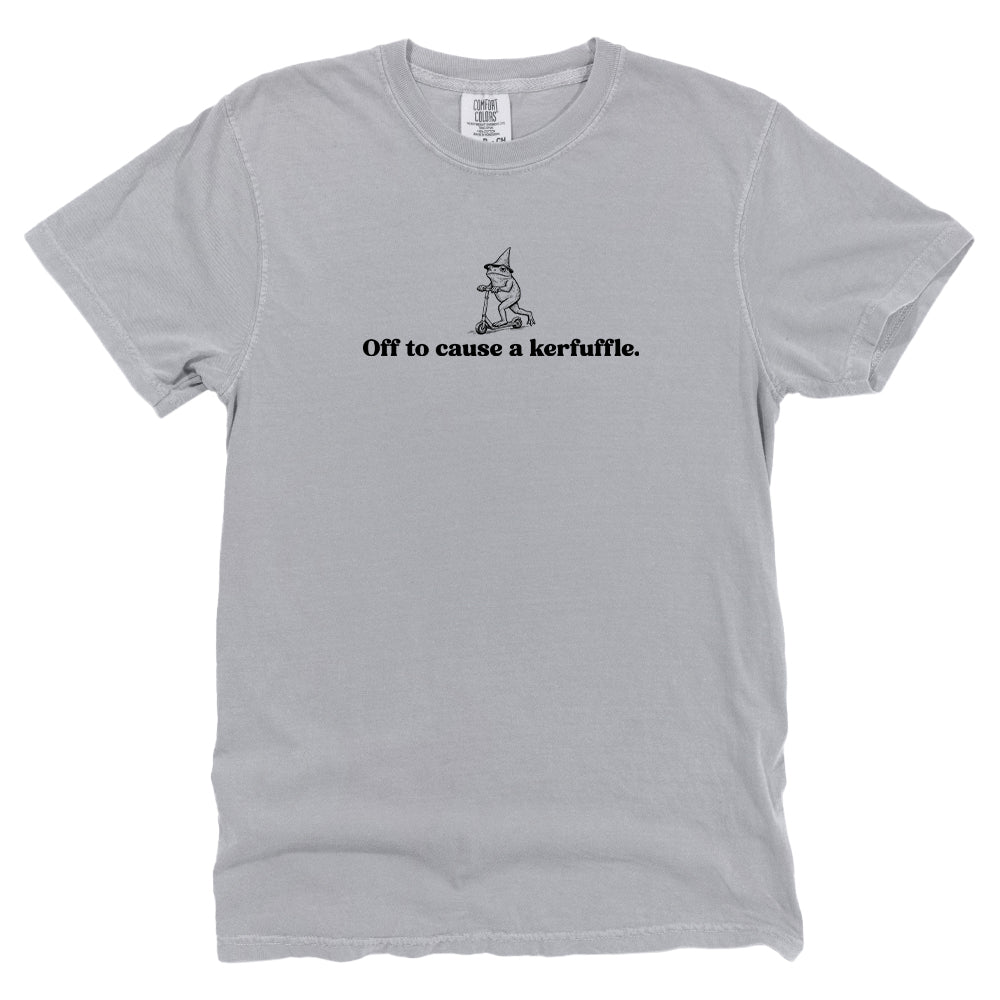 Off To Cause A Kerfuffle (Front Print)