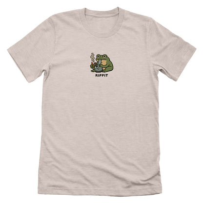 Rippit Frog With A Bong (Front Print)