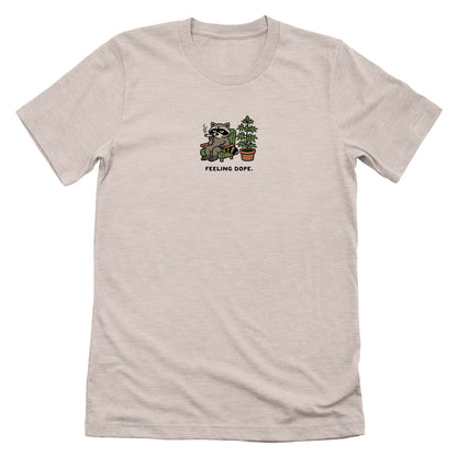 Feeling Dope Raccoon (Front Print)