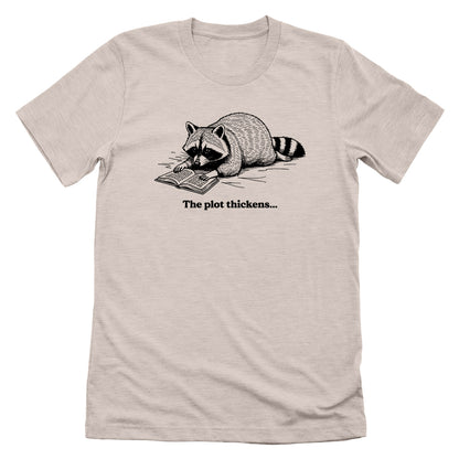 The Plot Thickens Raccoon (Front Print)