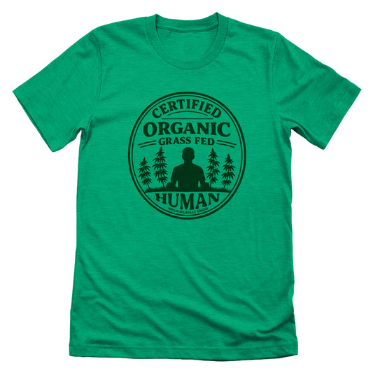 Certified Organic GrassFed Human Short Hair Dark Green