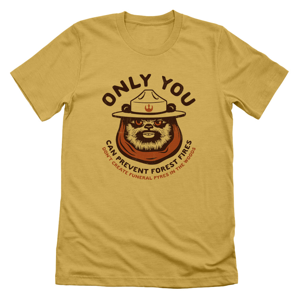 Only You Can Prevent Forest Fires Ewok