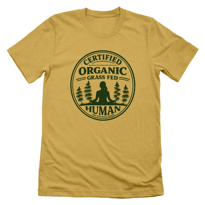 Certified Organic GrassFed Human Long Hair Dark Green