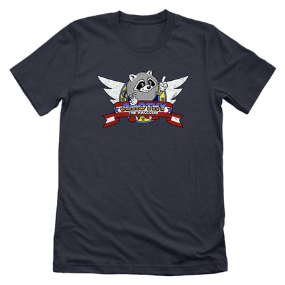 Jimothy the Raccoon Wings Logo