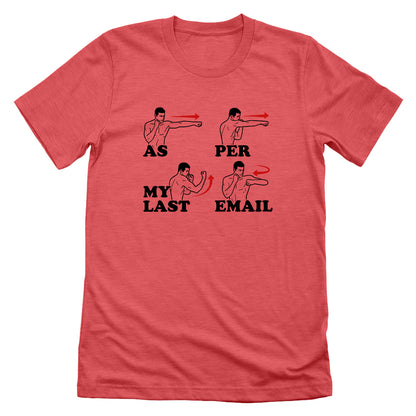 As Per My Last Email