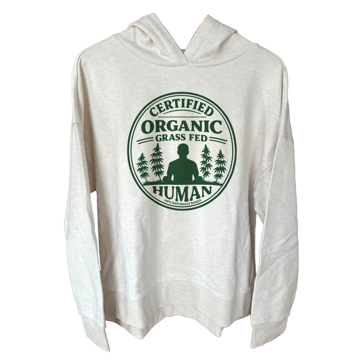 Certified Organic GrassFed Human Short Hair Dark Green