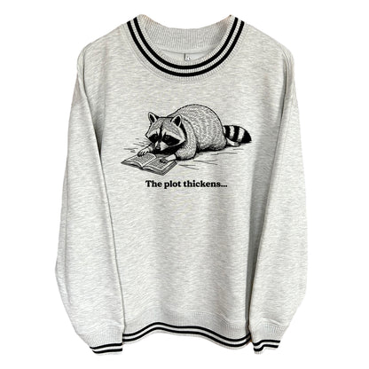 The Plot Thickens Raccoon (Front Print)