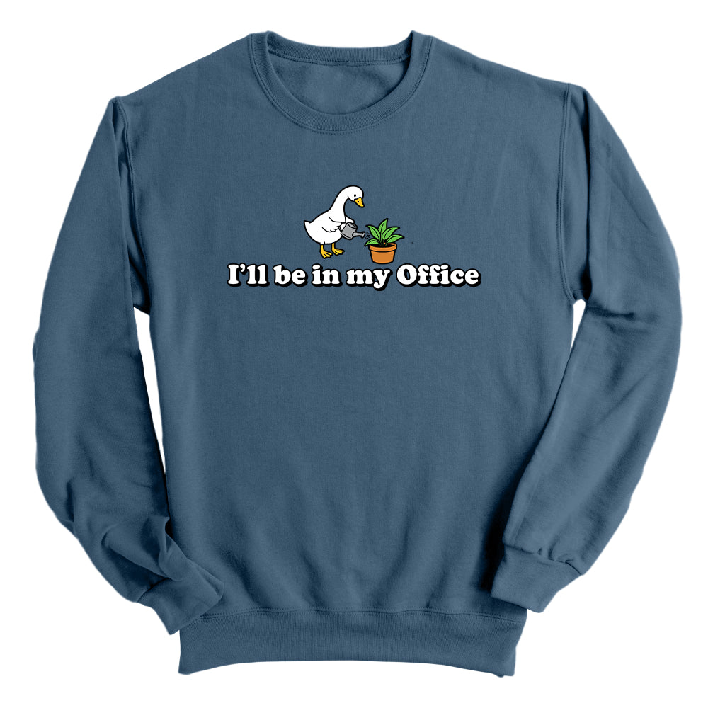 I'll be in my Office Duck (Front Print)