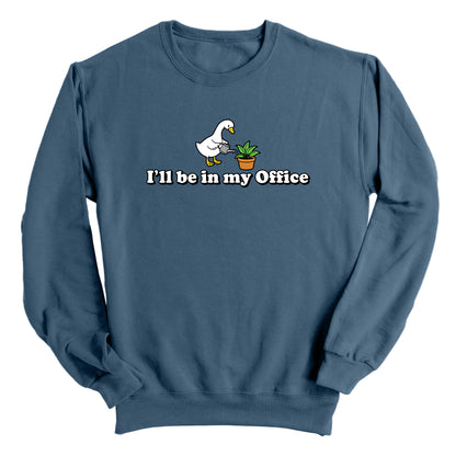 I'll be in my Office Duck (Front Print)