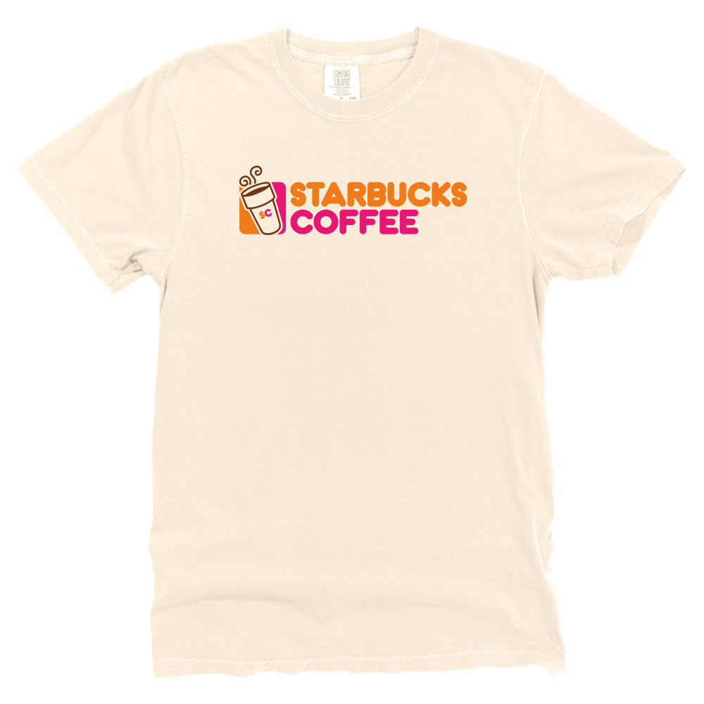 Starbucks Coffee Parody Logo