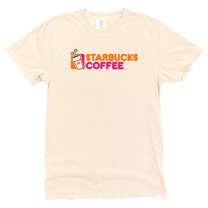 Starbucks Coffee Parody Logo