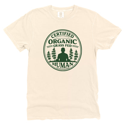 Certified Organic GrassFed Human Short Hair Dark Green