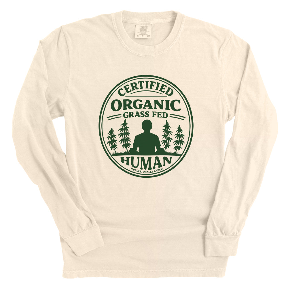 Certified Organic GrassFed Human Short Hair Dark Green