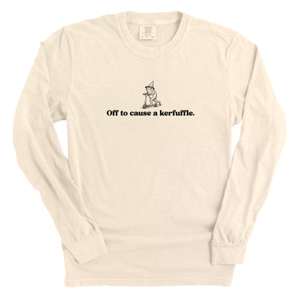 Off To Cause A Kerfuffle (Front Print)